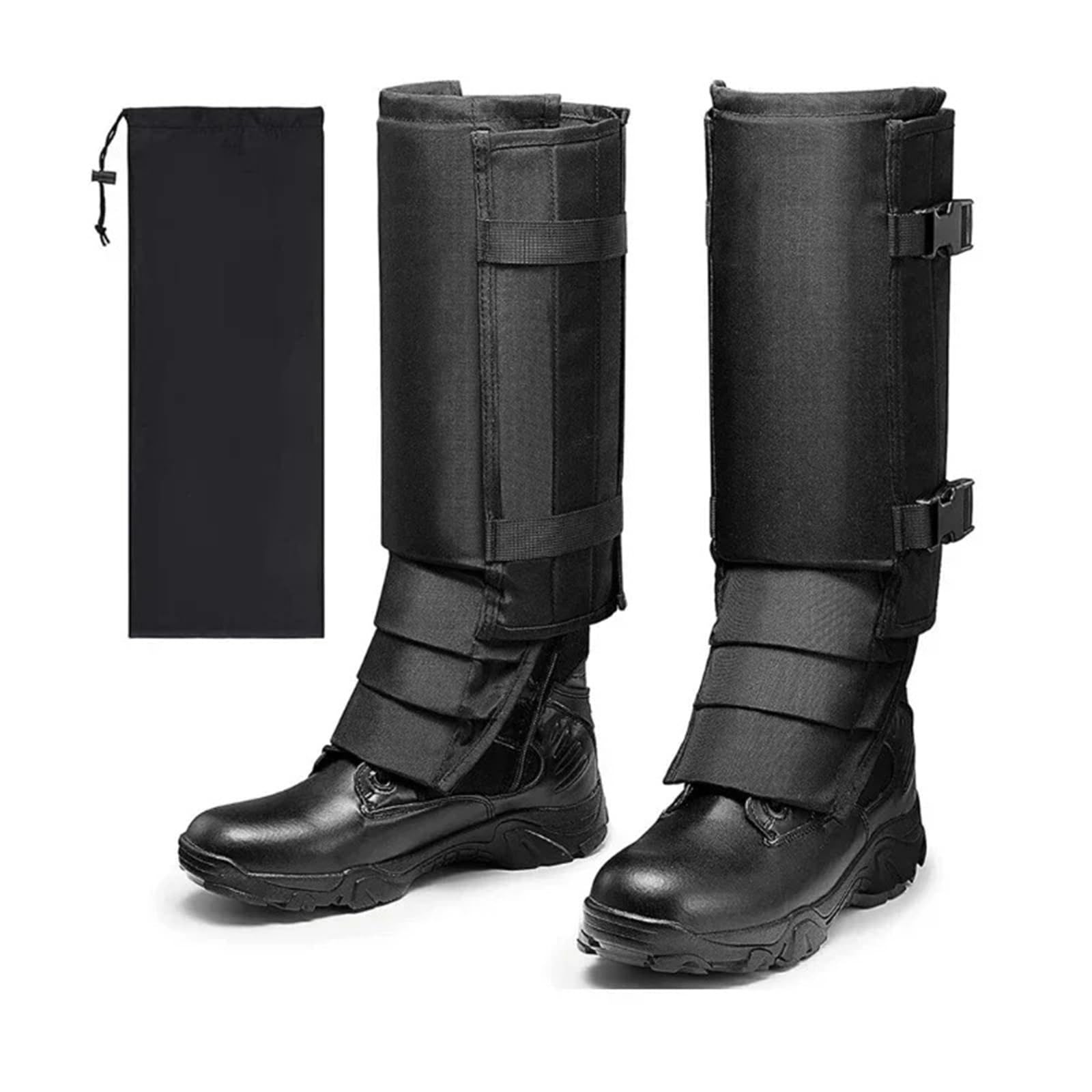 Guêtres Guêtres de Protection réglables for Bottes Neige, Escalade for randonnée, Jambe Marche pour Randonnée en Plein