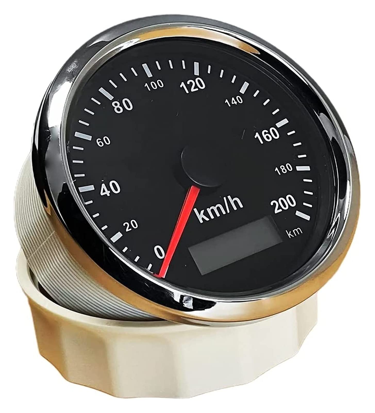XMING uniwersalny GPS. Prędkościomierz 0-200 km/h do motocykla samochodu ATV UTV. Overpeed Buzzer 3 3/8 cali (85 mm) 9-32V z podświetleniem