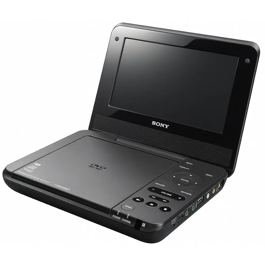 SONY ポータブルDVDプレーヤー DVP-FX750 Amazon.com: Sony DVP-FX750 7-Inch Portable DVD Player, Black