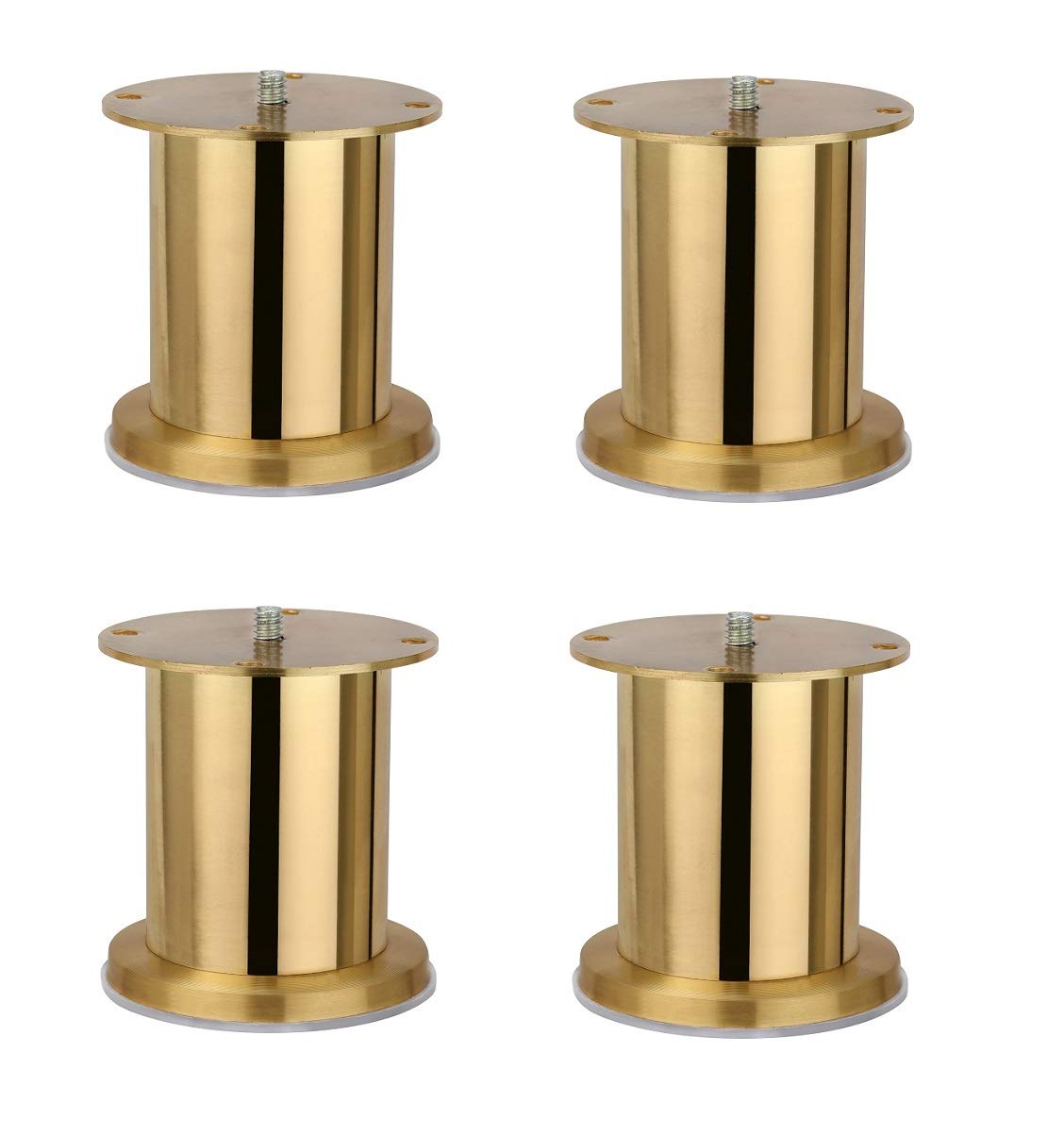 WSK Premium Copper Gold Glossy Finish Model Round Sofa Leg 50 MM / 3 Inch Height 4 Pcs #Sofalegs: Hardware: Home: Improvement: SL1160H3-004 (B07NJMFLFY) Amazon Price History, Amazon Price Tracker