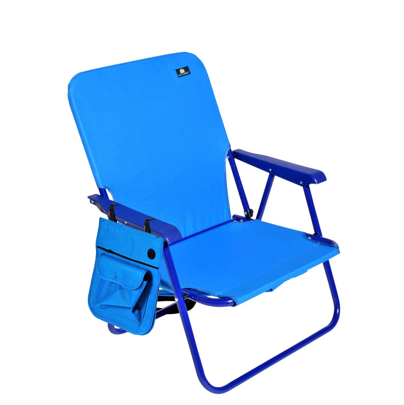 Outdoor Furniture Chairs Mid Height Portable Folding Steel Backpack Beach Chair and Camping