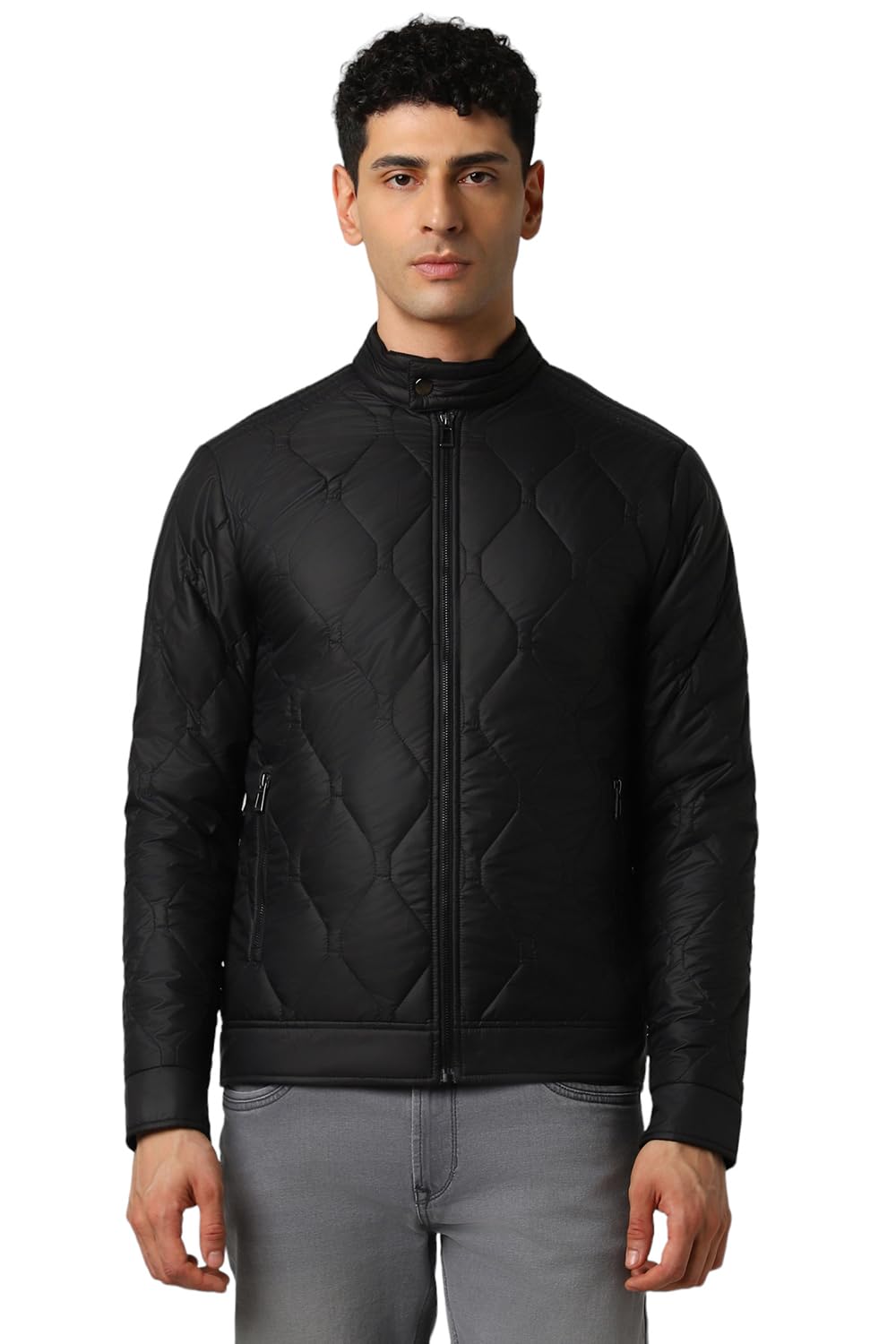 van heusen Cotton Men Solid Casual Regular Length Jacket-picture-14