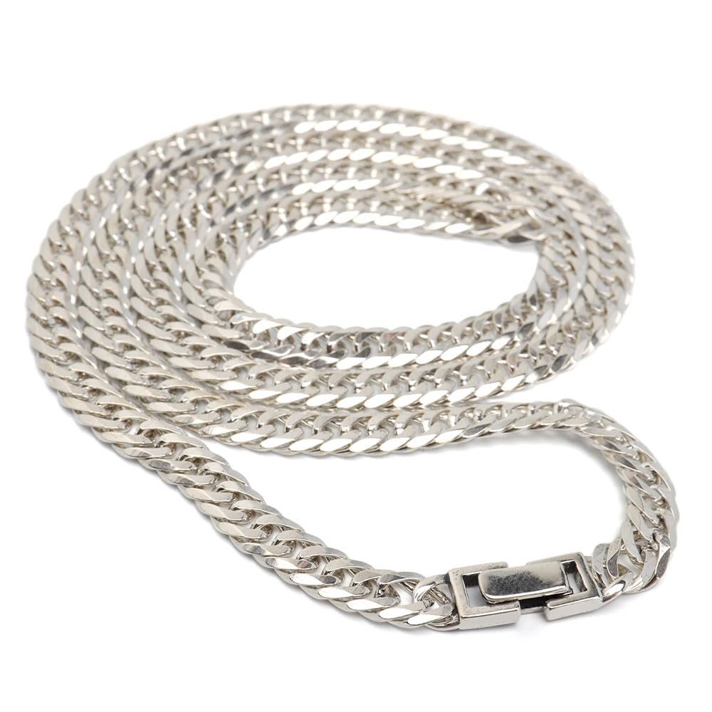 SILVER 925 シルバーネックレス ダブル喜平 45cm 喜平 ネックレス メンズ シルバー925 チェーン ダブル喜平 3.5mm