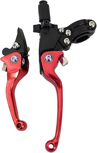 Miniatura 4 de Palanca de embrague de freno de motocicleta 78 pulgadas 0.866 in palancas plegables aleación de aluminio universal para KLX SSR TTR CRF50 110 125