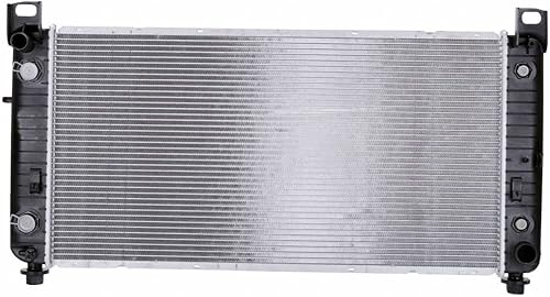 KarParts360 Para GMC Yukon Radiator 2005 2006  Borde del vehículo 6.0L V8 5967cc 364 CID Denali con transmisión automática AC DELCO 21542, wEOC
