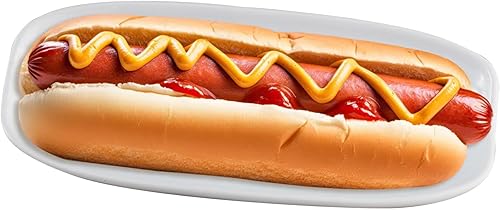 Vista 23 de HIC - Platos de maíz de vidrio, 8.5", Transparente