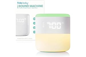 Frida Baby Sleep Training Light: 3-in-1 Alarm Clock, Sound Machine, and Nightlight