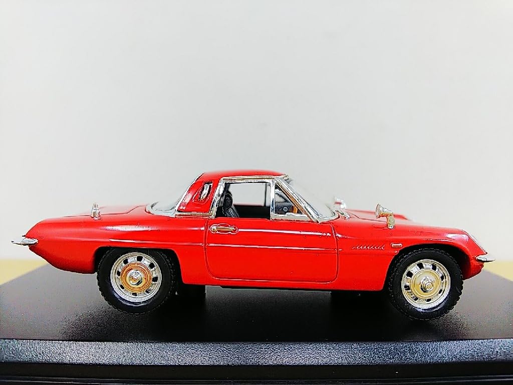 Mazda Cosmo Sport L10B (1968) ミニカー Amazon | □ アシェット 1/43 Mazda Cosmo Sport L10B(1968) 赤 マツダ
