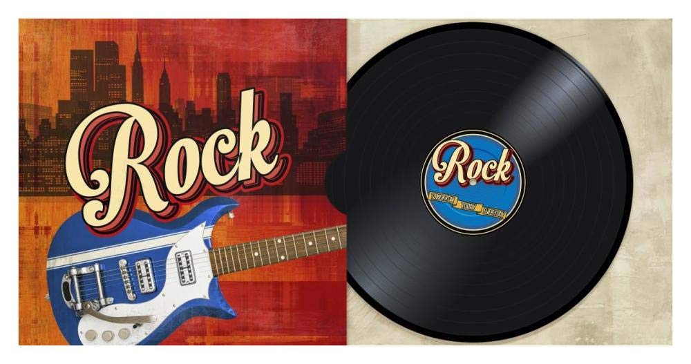 Artworks Italia Rock Collection-Paper Art - Arte de papel, 96,5 x 50,8 cm