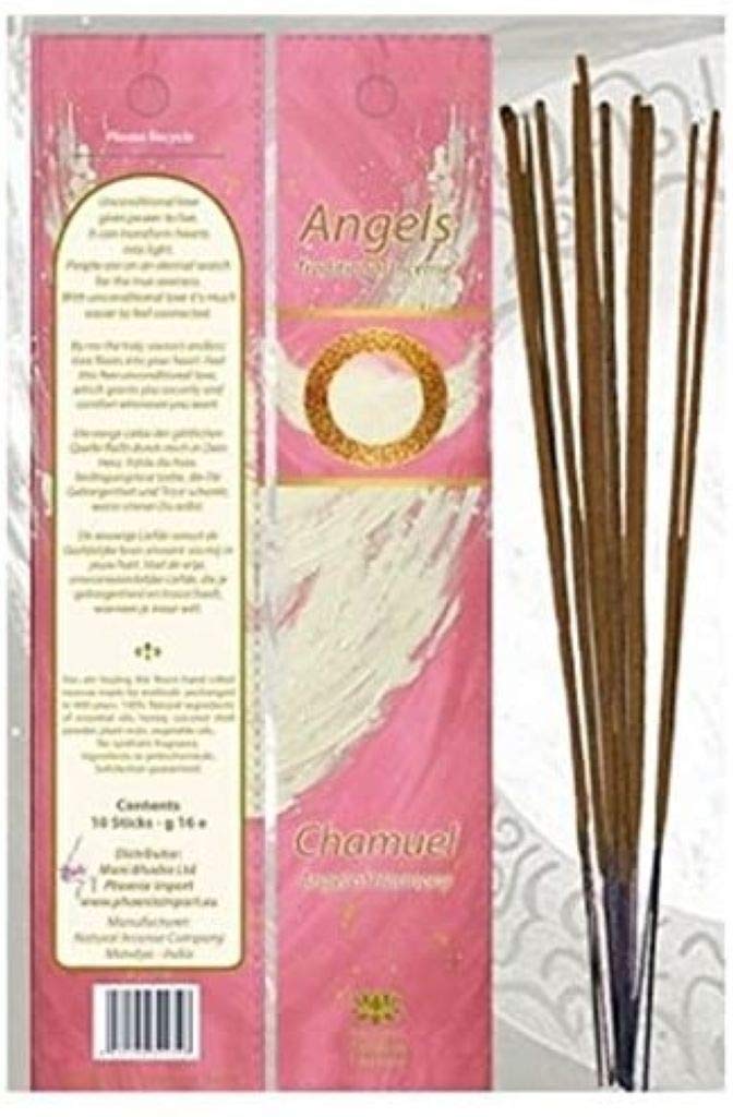 Angels Traditional Incense Chamuel - Angel Of Harmony - (10 Sticks)