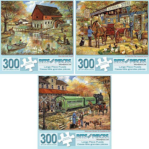 Puzzle de 300 Piezas Vintage 3+ Anos miniatura 1