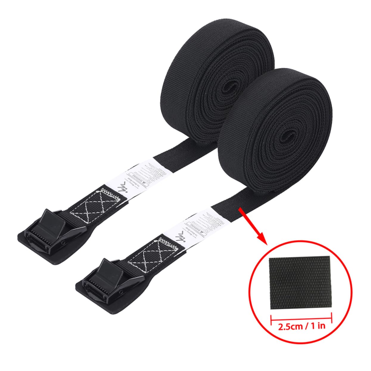 GALPADA Kayak Roof Racks 16ft Paddle Board Strap Binding Belts Lashing Strap Car Luggage Bind Belt