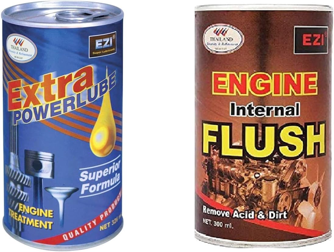 EZI Extra PowerLube, Blue + AE10 Engine Internal Flush, 300ml Buy