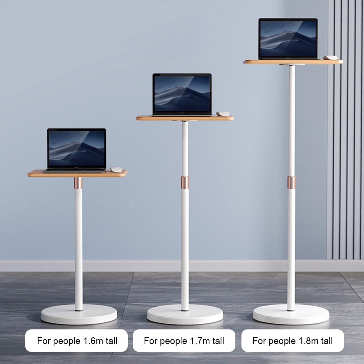 supporto da scrivania per computer, Supporto da pavimento for proiettore portatile