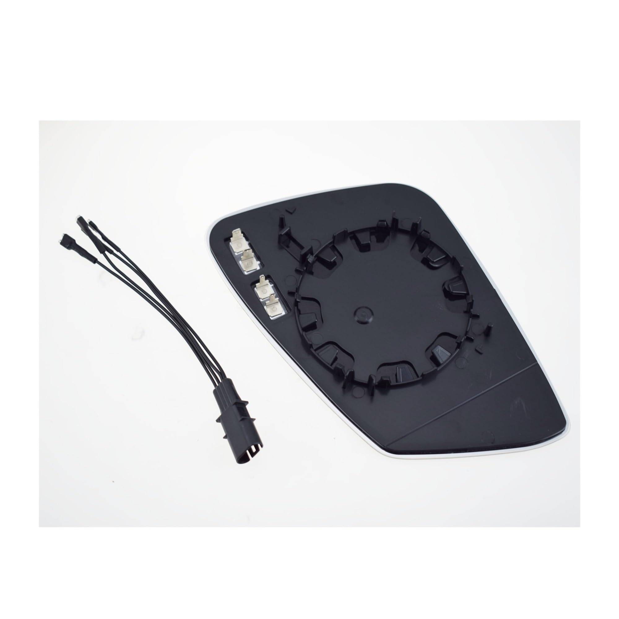 zamiennik do lusterka bocznego Pasuje do Bmw E60 E61 E63 E64 F01 F13 F18 szerokokątny podgrzewane szkło lusterka wstecznego lewy prawy 51167186587, 51167186588(2 Pcs Left Right)