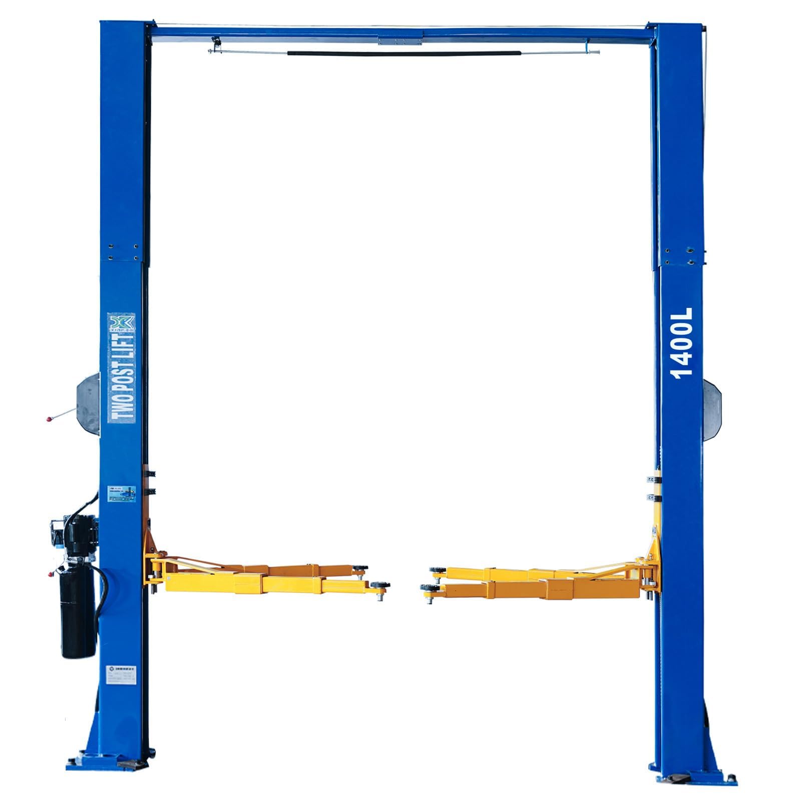 XK-1400L Car Lift Vehicle Lift 3 3 Enhanced Lifting Arm Truck Hoist 14000 Lbs Capacity 220V with 12