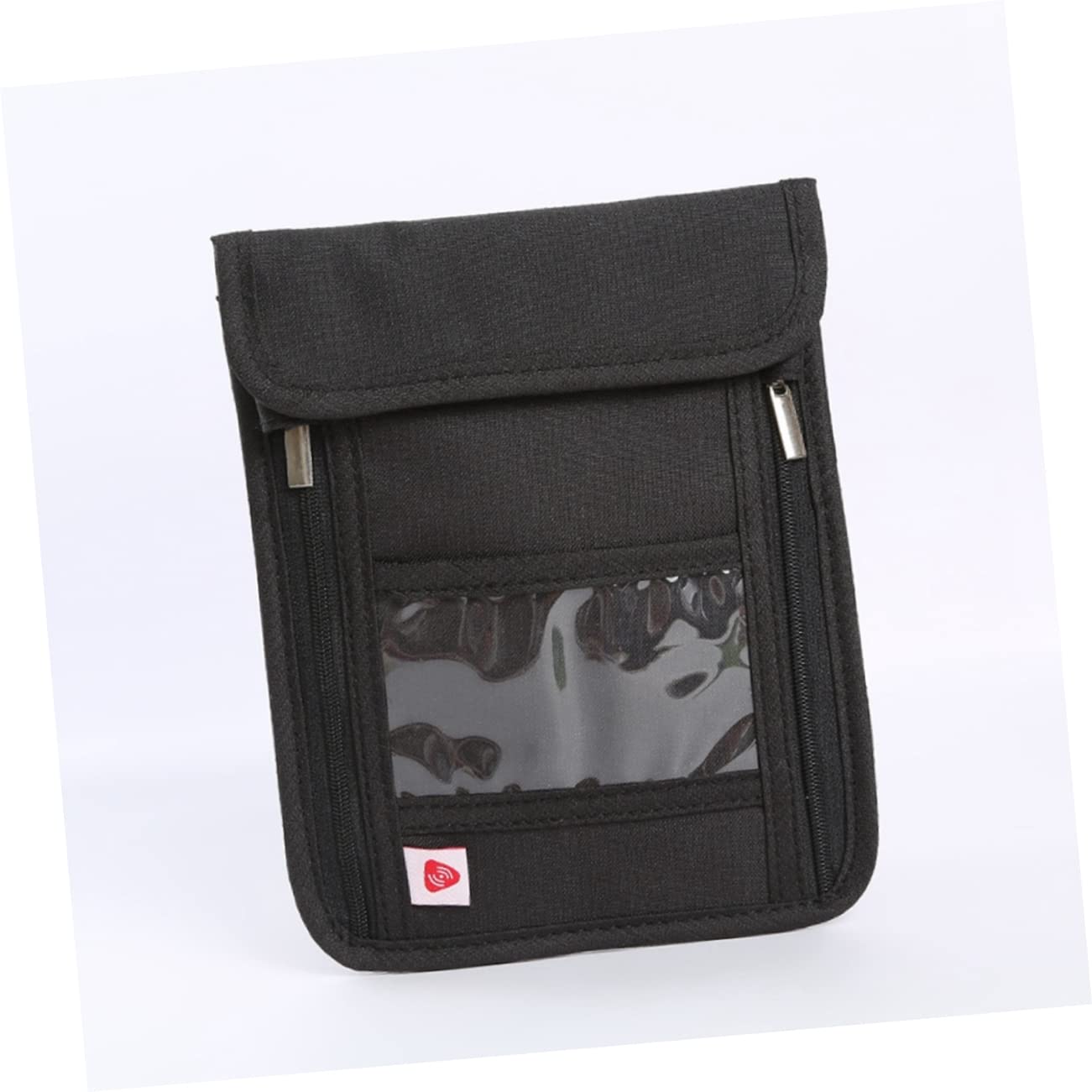 3piezas Billetera De Viaje Multifuncional RFID para Pasaporte y Documentos Portador De Cuello Negro para Organizar Dinero y Entradas