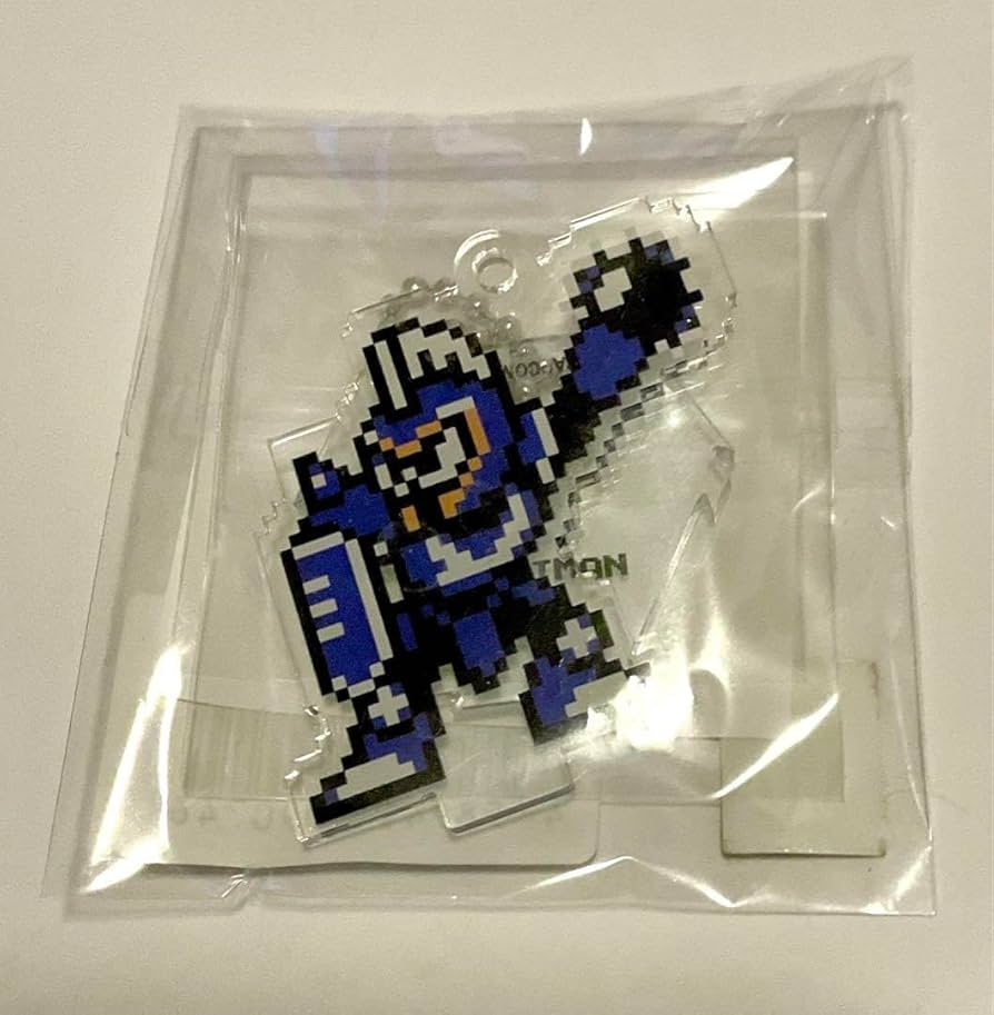 ロックマン スネークマン アクスタ webくじ アクリルキーホルダー 缶バッジ