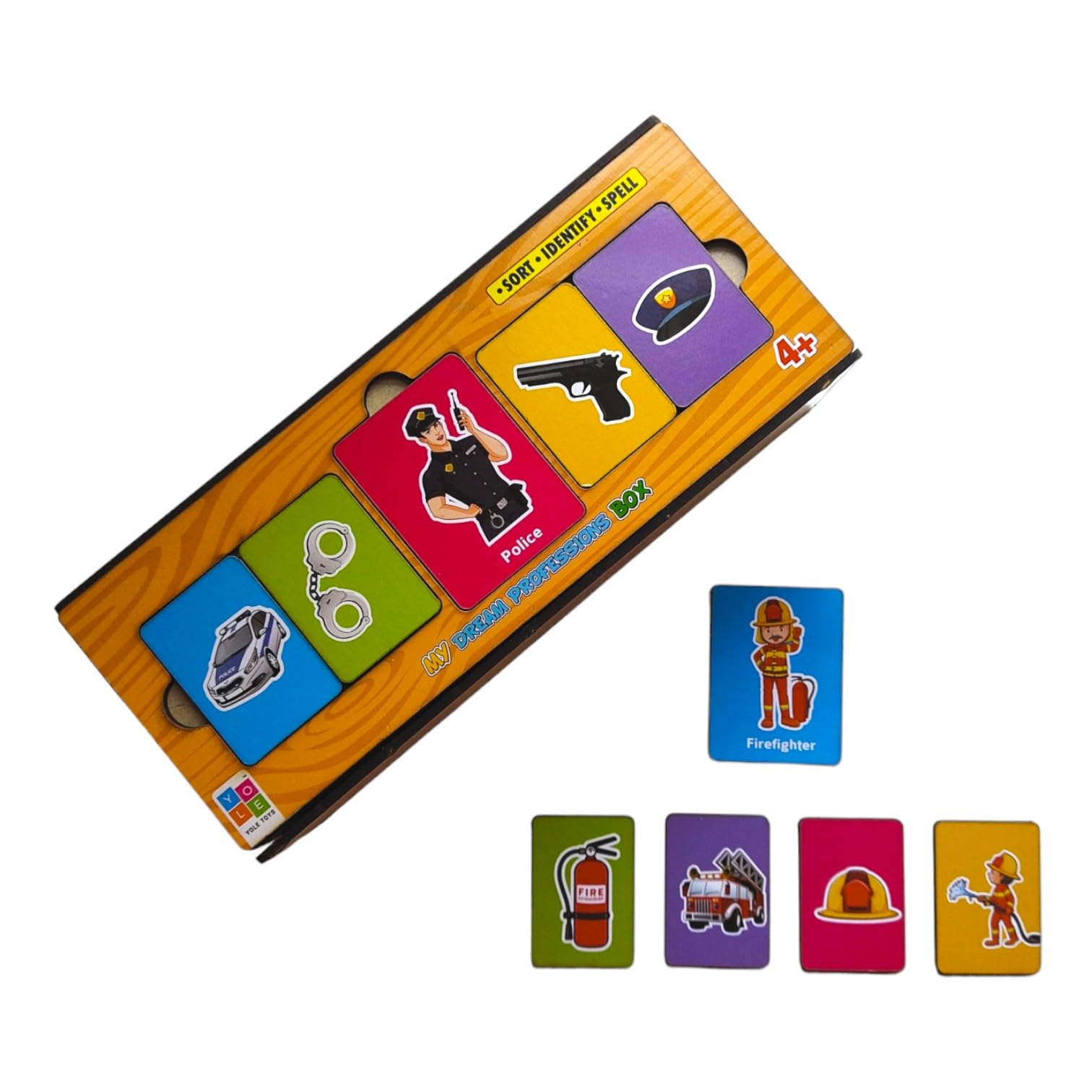 Learning Professions Cards for Kids, Set of 7 Careers with 28 Matching Cards, Educational Toy (B0D267WGW1) Amazon Price History, Amazon Price Tracker