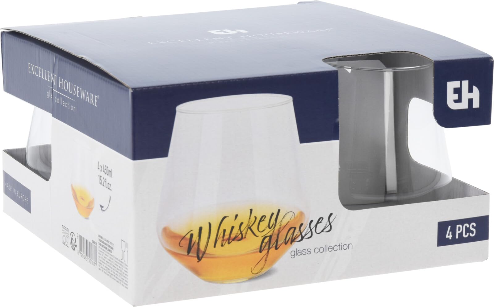 Galvog® Drinking Tumblers 450ml, Colorless (Clear), Medium - Image 3
