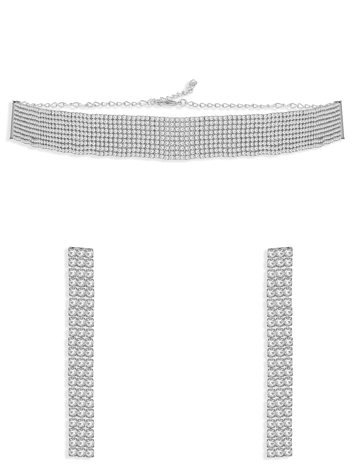 See full amazon price history chart for Sukkhi Attractive Rhodium Plated White AD Stone Studded Necklace Set with Earrings | Jewellery Set for Women (NS104774) Sukkhi Attractive Rhodium Plated White AD Stone Studded Necklace Set with Earrings | Jewellery Set for Women (NS104774) (B0CKXY2KVF) Amazon Price History, Amazon Price Tracker