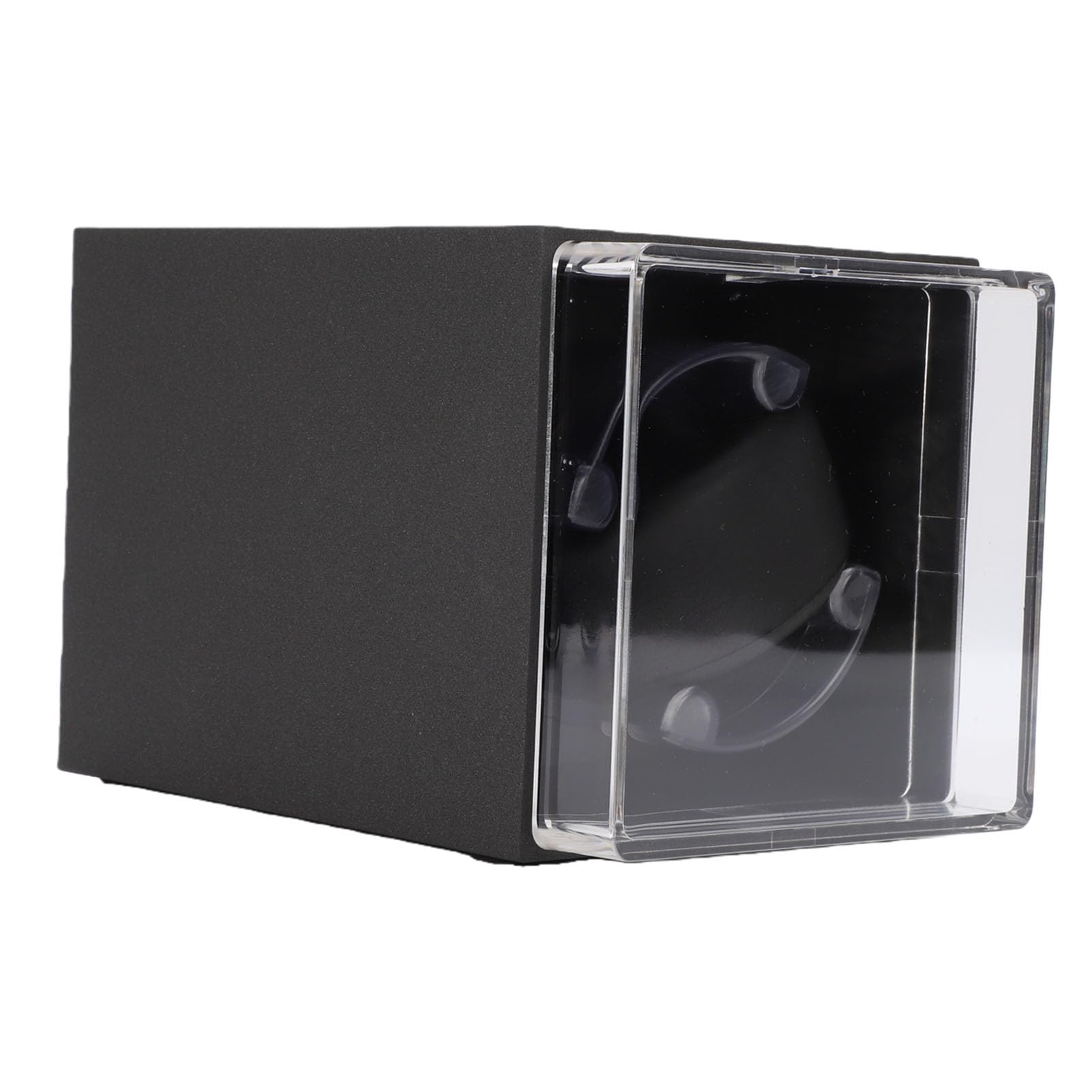 Ejoyous Caricaorologi Automatico, Caricaorologi Meccanico Silenzioso in ABS con 5 Direzioni di Rotazione, Cassa Singola Antimagnetica a Doppia Alimentazione per Display da Ufficio Domestico
