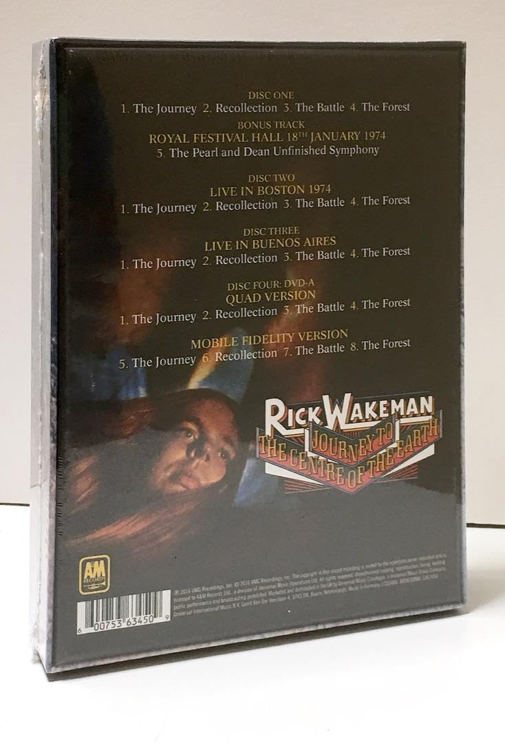 Amazon.co.jp: リックウェイクマン 地底探検 4枚組限定ボックスセット