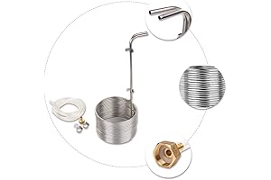BACOENG Pro-Grade Stainless Steel Wort Chiller