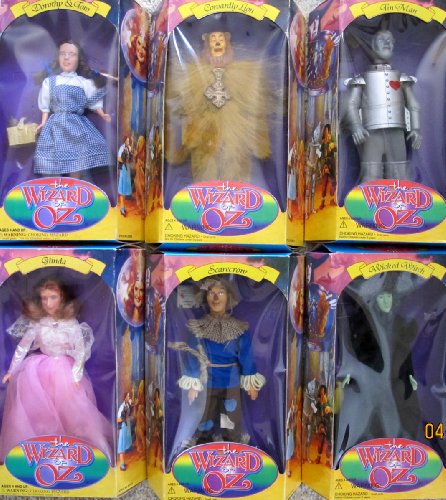 wizard of oz plush doll set