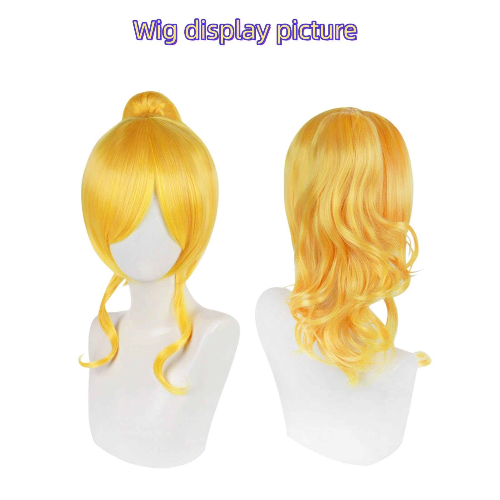 Halloween Kostüm für Erwachsene, Karneval Rollenspiel Cosplay Komplettset – Eli Ayase Stil
