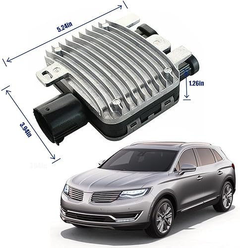 Miniatura 5 de 940009402 7T438C609BA 940004204 Módulo de control del ventilador de refrigeración del radiador compatible con Ford Mondeo S-Max Galaxy Transit Volvo