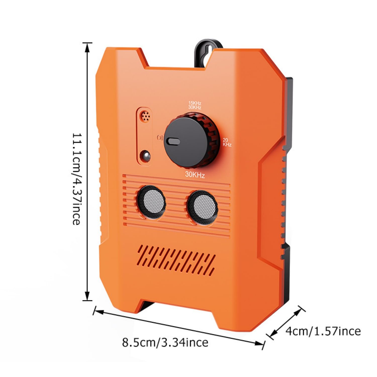 Dispositivo antiabbaio for cani da interno, dispositivi deterrenti ad ultrasuoni for la corteccia del cane, ferma comportamenti scorretti senza urlare o schiacciare, adatto a tutti i cani(2 Pcs)
