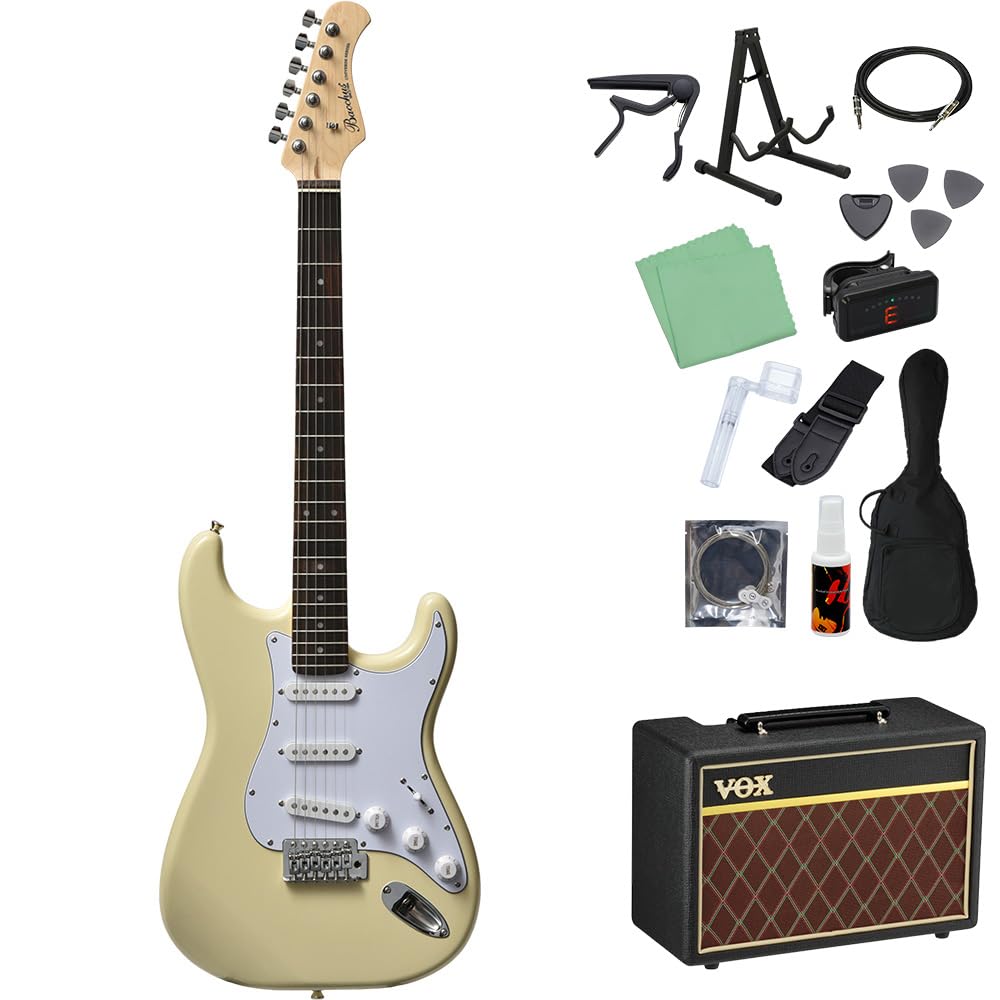 Amazon | Bacchus BST-1R OWH エレキギター初心者14点セット