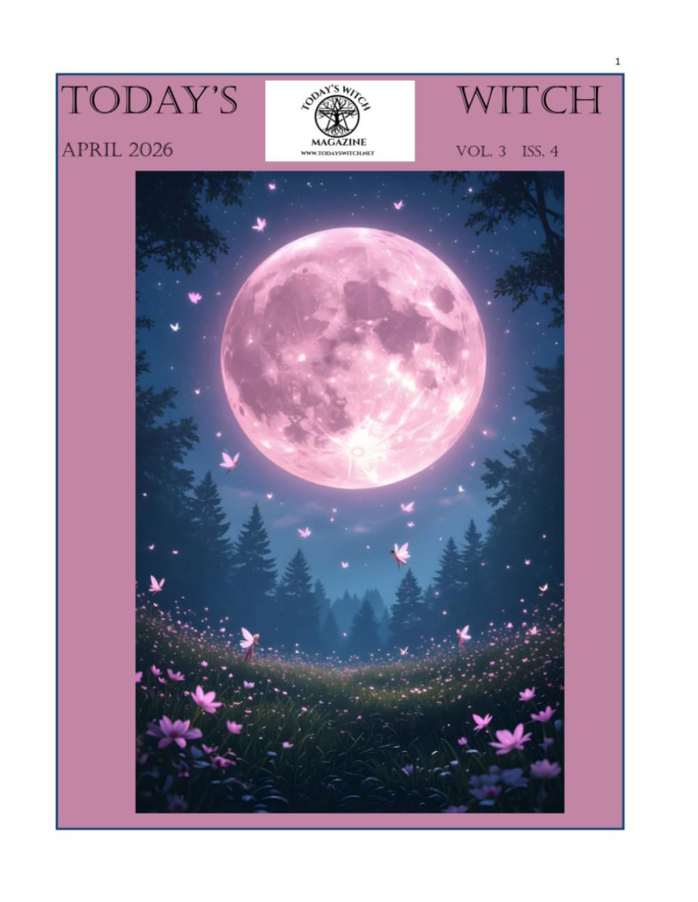 Today's Witch Magazine April 2026 Volume 3 Issue 4