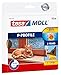Produktbild tesa INSULATION Gummidichtung L - Selbstklebende Dichtung zum Isolieren von Spalten an Fenstern und Türen - Braun - 10 m x 9 mm x 5,5 mm