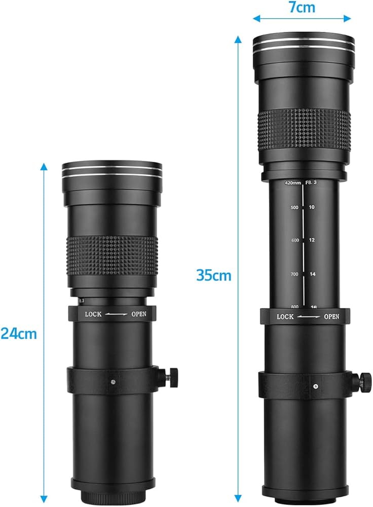 特価‼️新品‼️SONY AF用　超望遠レンズ420-800mm Aシリーズマウント VARI SONY Aマウント用 420-800mm 超望遠レンズ 白 z0026 - メルカリ