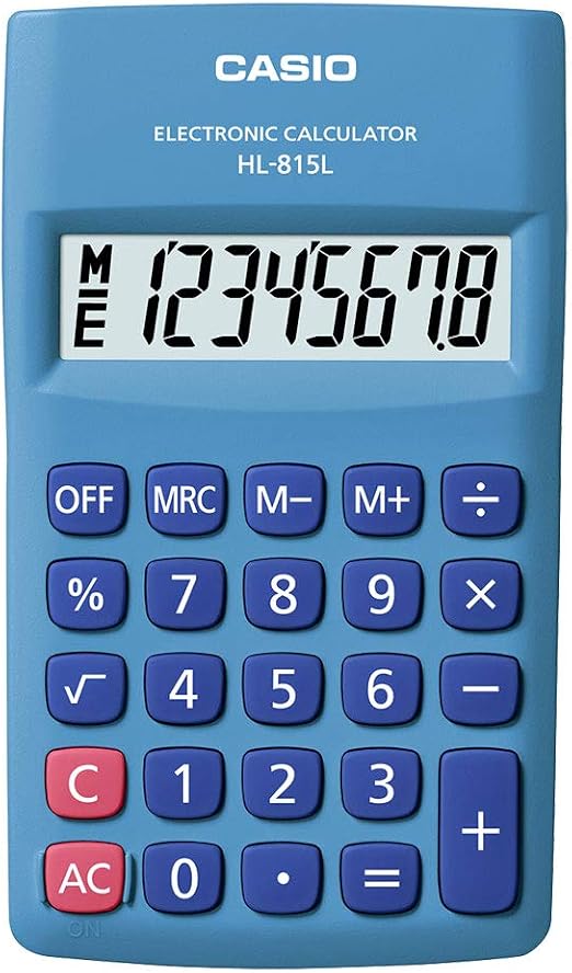 calculadora casio hl815l