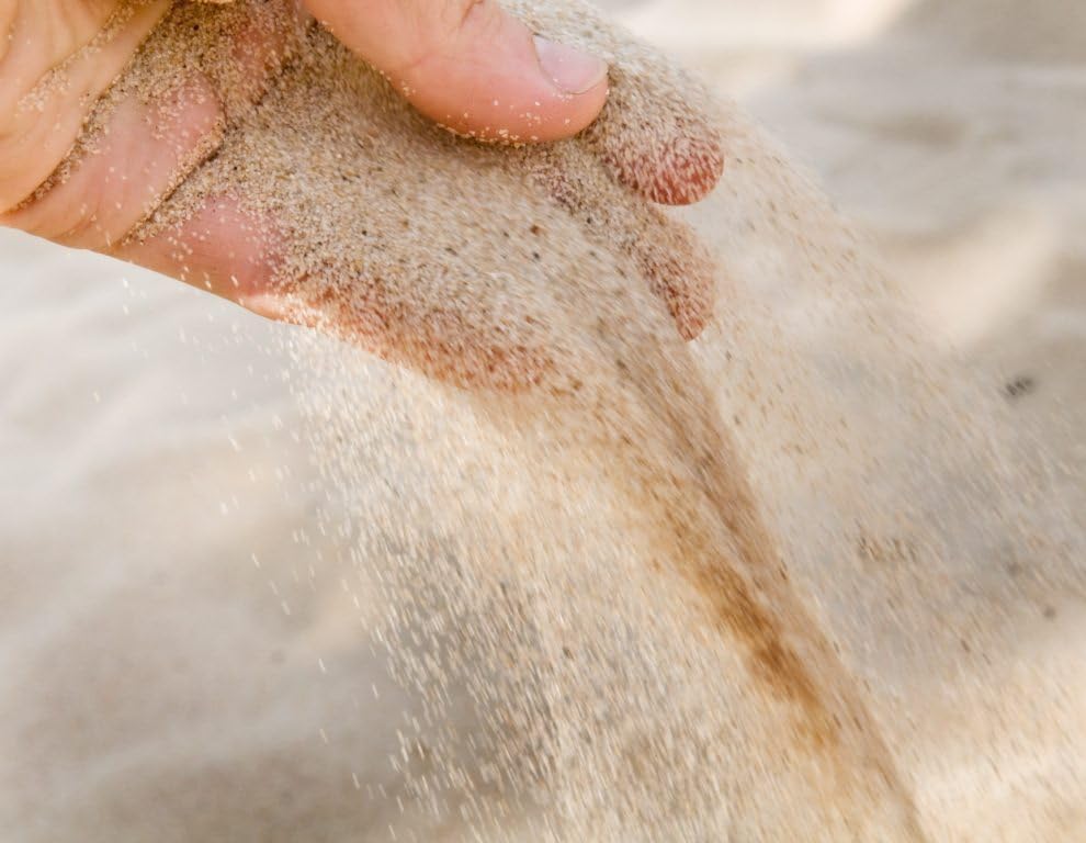 Image of Organic Natural River Sand for Plants Gardening | River Sand for Aquarium | River Sand for Kids Play |Pure Organic Plants Soil Mix Additive Adenium Cactus Succulent Bonsai| Home Decor Sand (20)