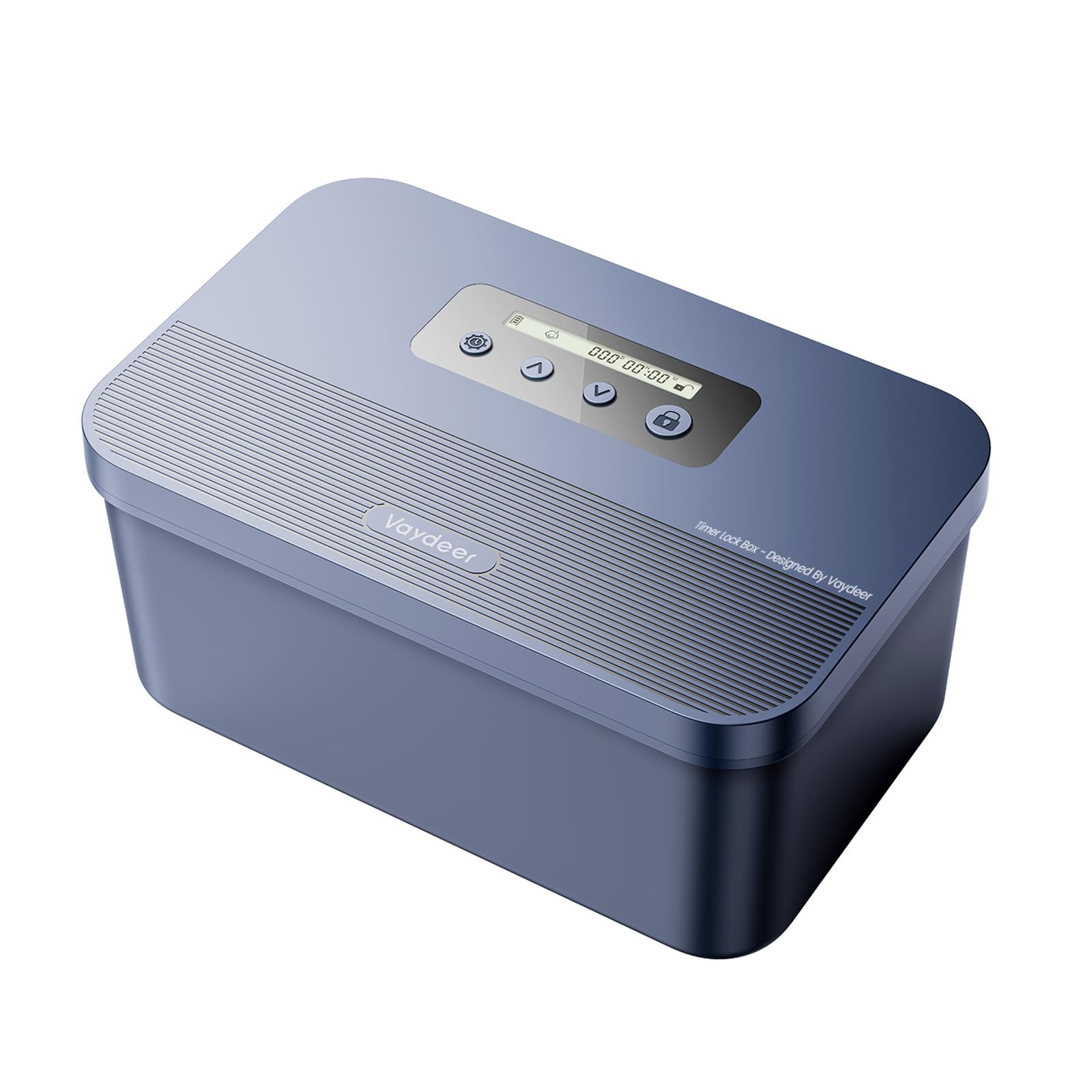 Vaydeer Safe Timed Lock Box, Phone Lock Box with Timer Unplug from Phones, Video Games, Social Media, Snacks & Cravings, Self-Control Lockable Storage