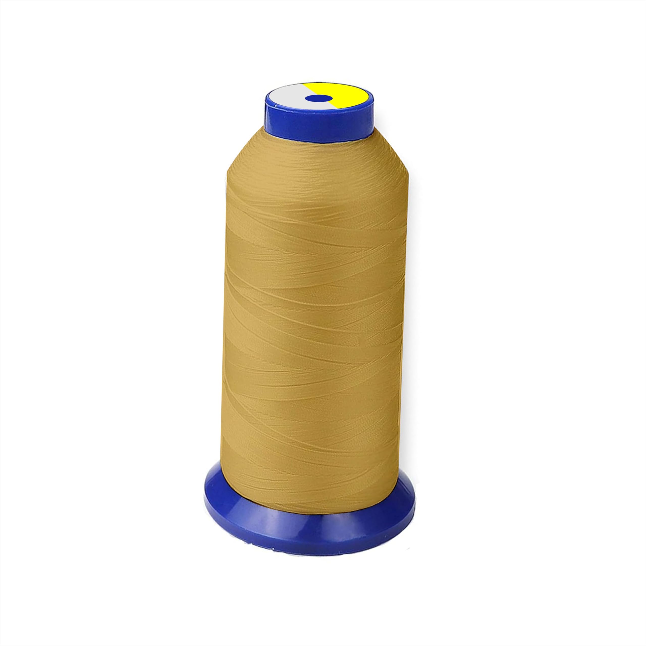 madari JOKER-30 Upholstery Sewing Nylon Thread For Denim/Leather/Canvas/Raxin/Bag/Jeans, Seat, Mattress Stitching Thread For Domestic Industrial Purposes 450D/3 500M (625 Yards) (Beige Biscuit)