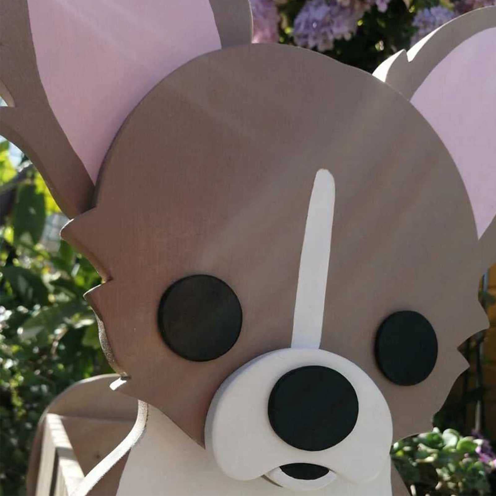 可愛い 希少 チワワ リュックイン プランター 樹脂製 植木鉢 ガーデニング Amazon.co.jp: チワワ犬プランターポット、PVC植木鉢鉢植え装飾品