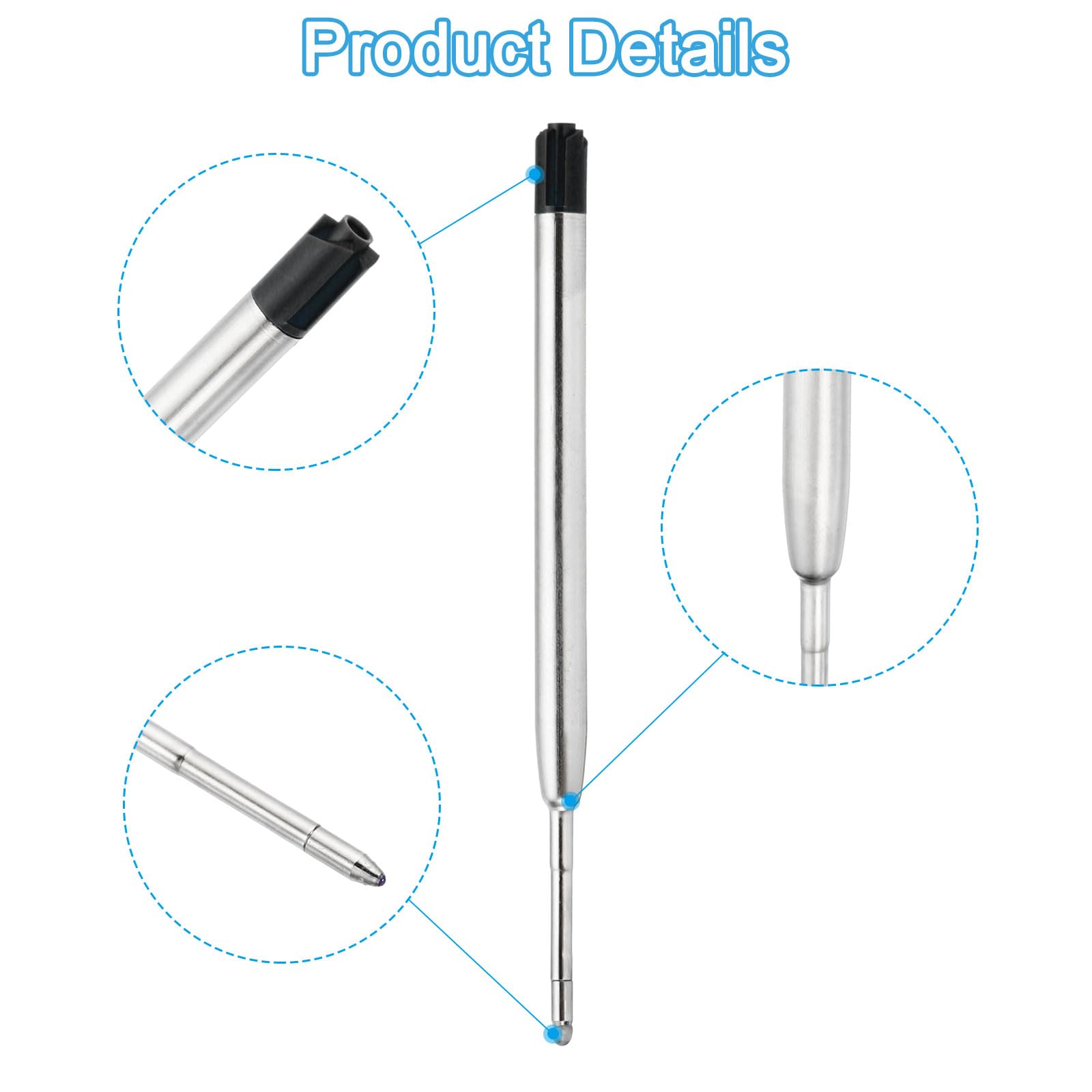 PATIKIL 1mm Pen Ink Refills - Image 3
