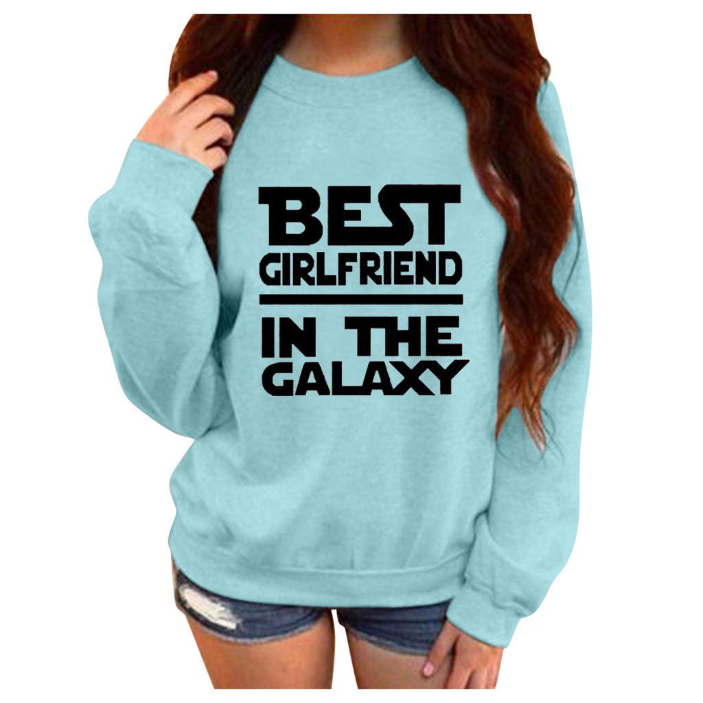 Women's Fashion Winter Printing Round Neck Long Sleeve Plus Sweatshirt