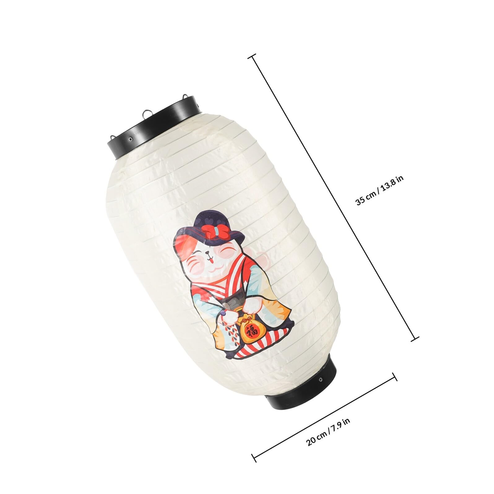 Beige Fabric Japanese Lantern Ramen Shop