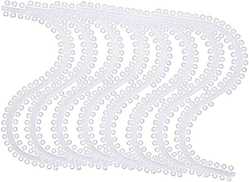 Miniatura 1 de El lazo separado ortodóntico dental moldeó el tipo S de los lazos del separador 700 anillos10 palillos materiales dentales (transparente)