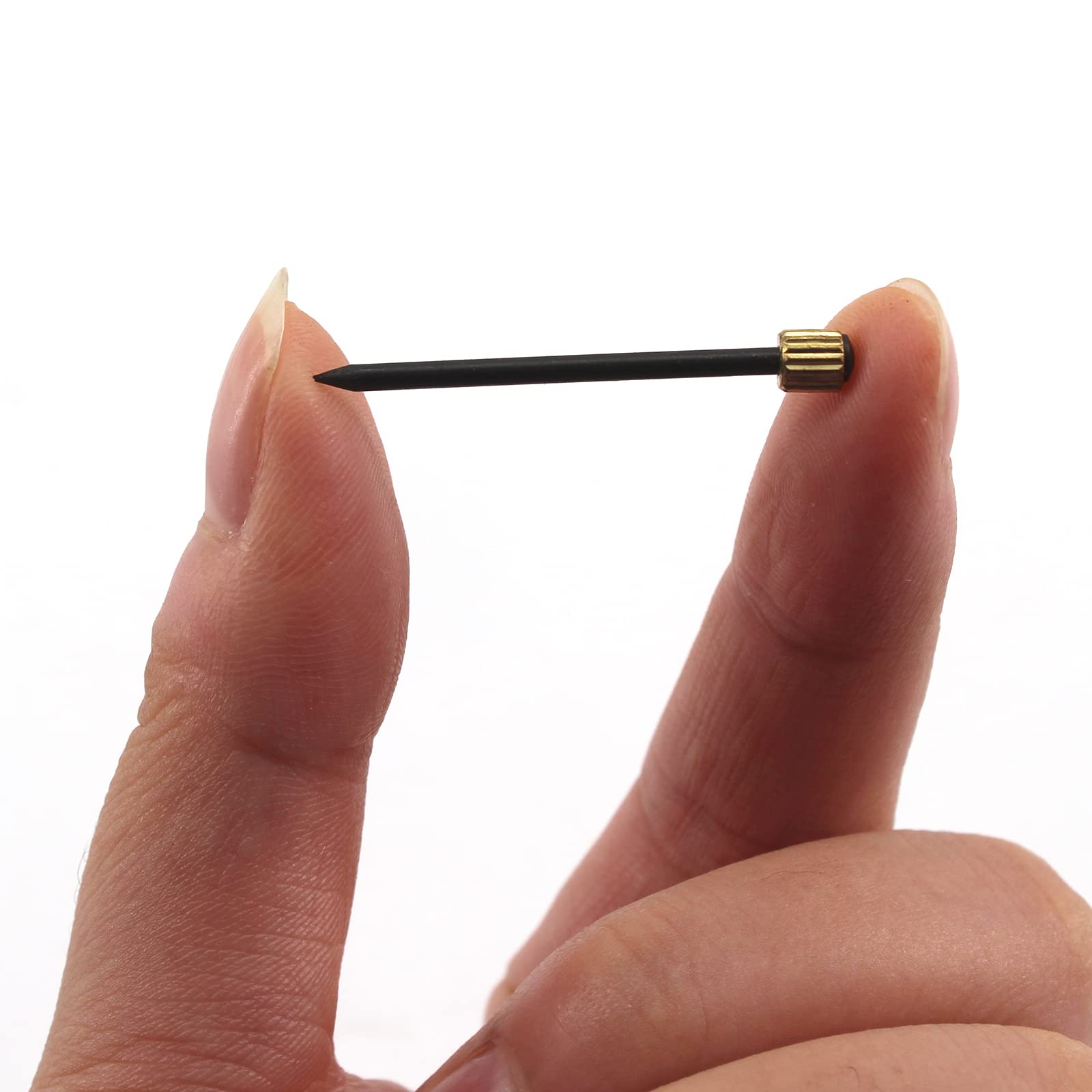 2 PEZZI - GANCI FERMAPERSIANE IN OTTONE LUCIDO 120MM | Leroy Merlin - Foto 3