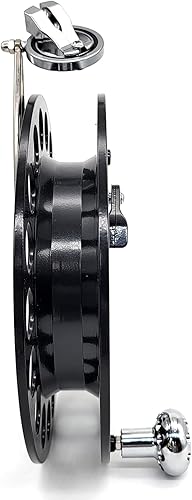 Miniatura 4 de Carrete profesional de cometa de 11 pulgadas con freno de alta resistencia con rodamiento de metal, guía de línea Omnibearing para adultos Big Kite