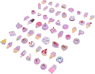 Hemobllo 100Pcs Caso Do Telefone Móvel Acessórios Apliques Enfeites Doces Decorações Mão Decoração Cabochões Kawaii Sorvete Encantos Doces Ornamento Capa Do Telefone Ornamento Decoração Da