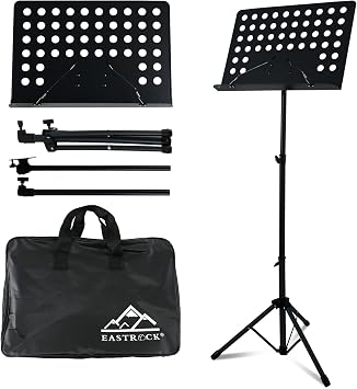 EASTROCK Sheet Music Stand Metal,Black