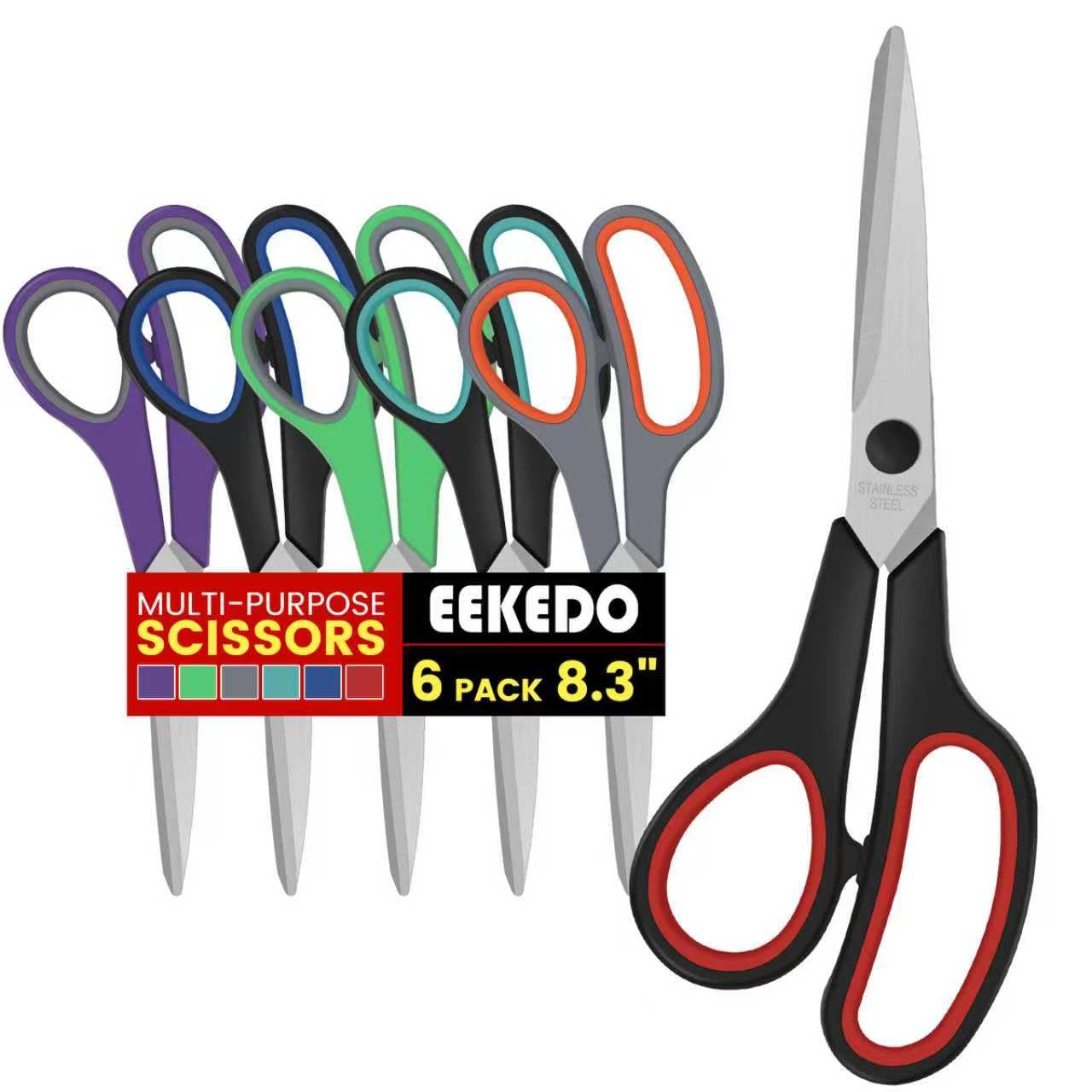 8.3" Heavy Duty Scissors All Purpose for Office School Sewing Craft